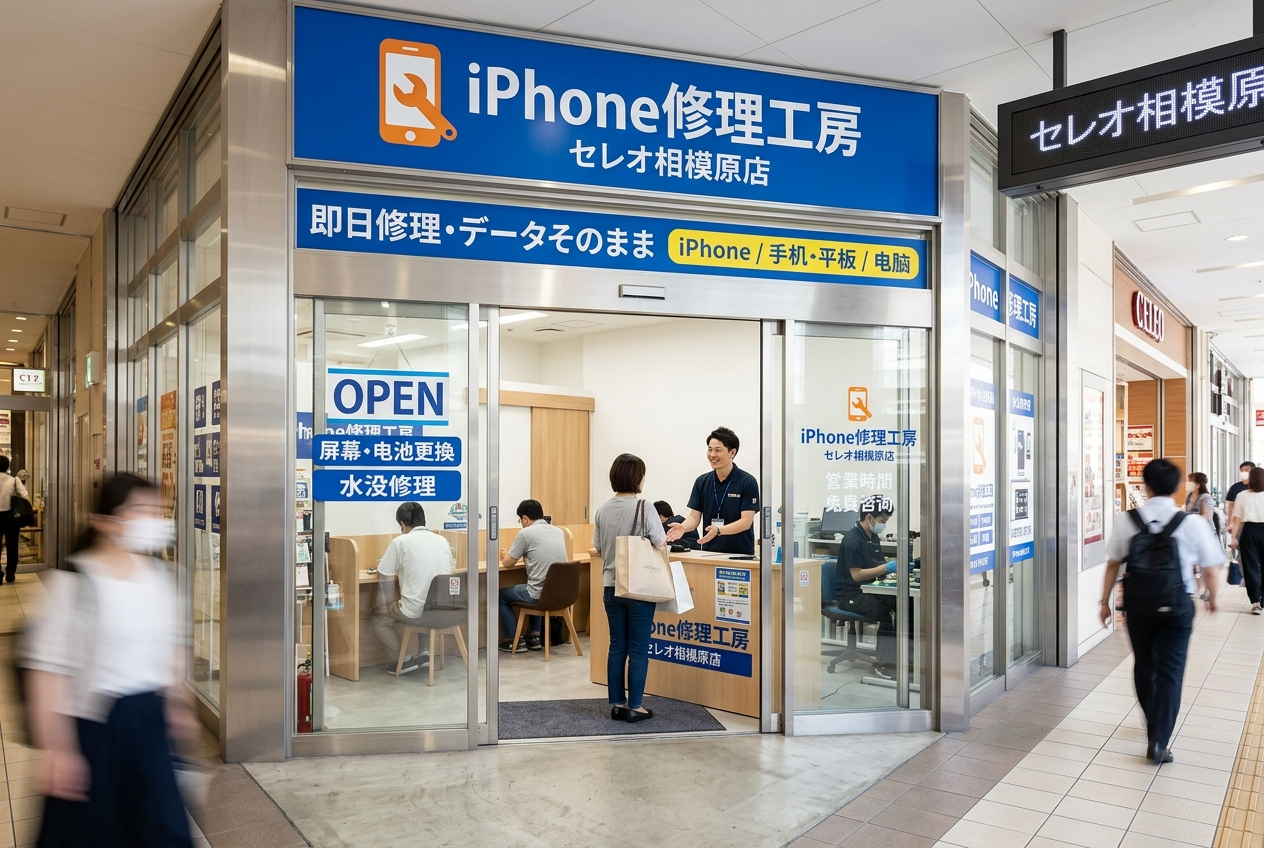 iPhone修理工房